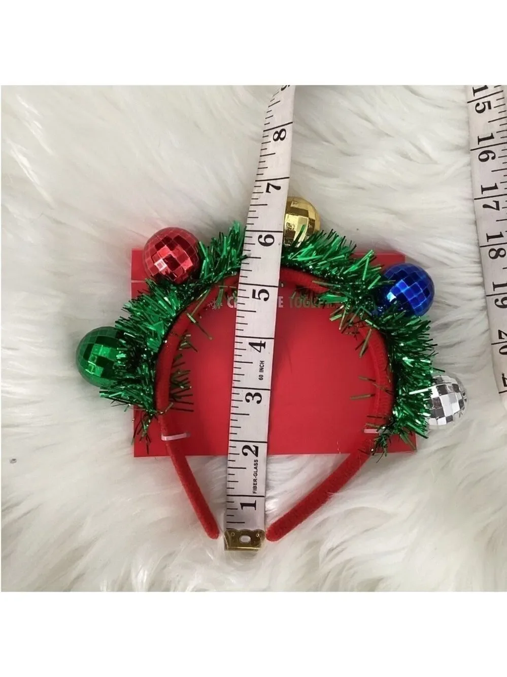 Celebrate Together from Kohls Christmas Ornament headband new